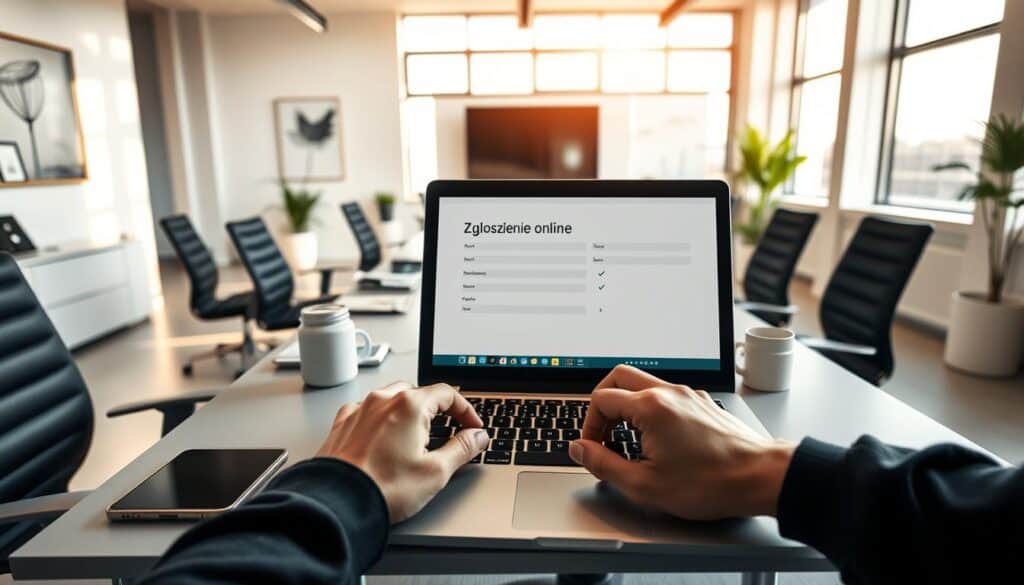 Zgłoszenie online Zgłoszenie online